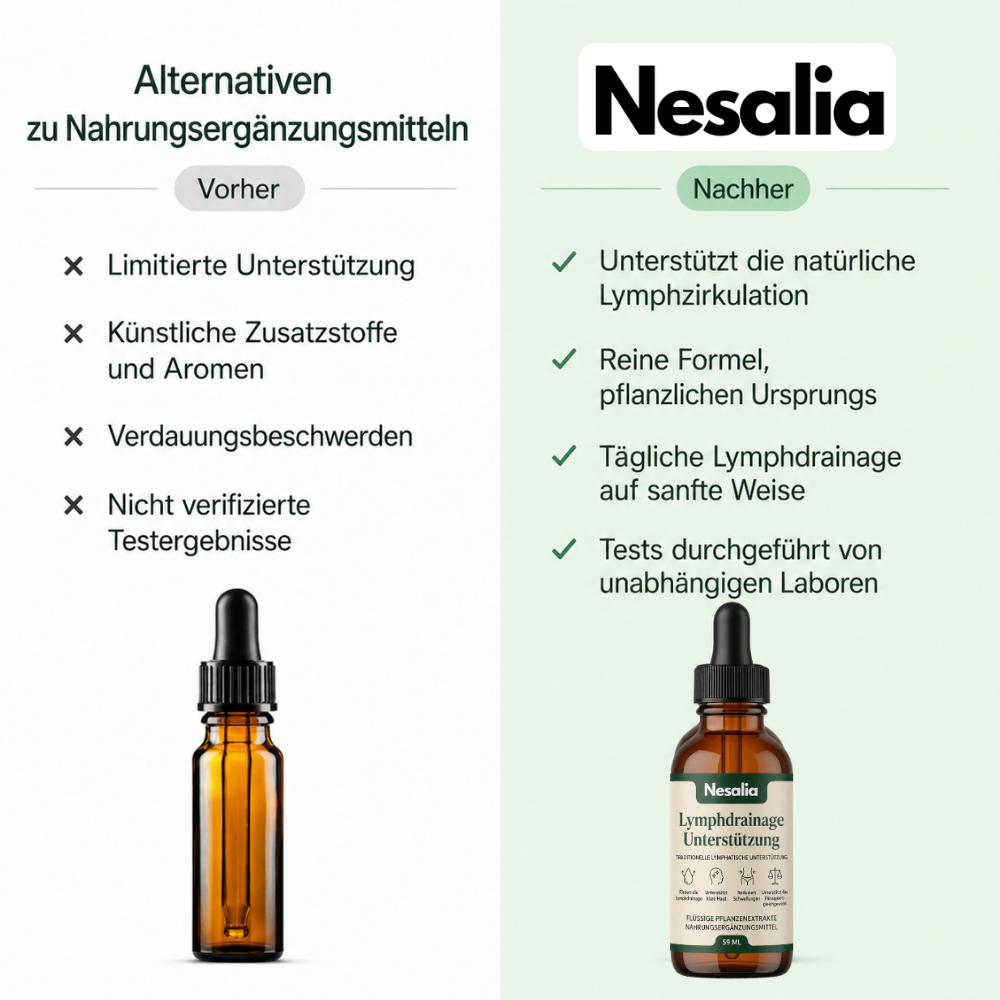 Nesalia LYMPHATISCHE UNTERSTÜTZUNG