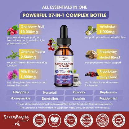 NESALIA™ Kidney & Liver Cleanse Repair Drops