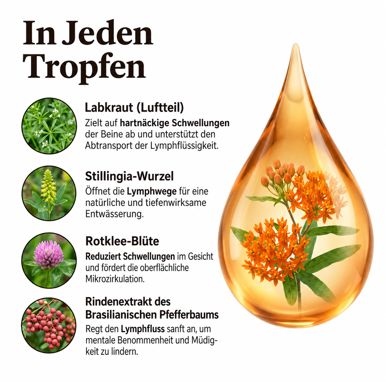 Nesalia LYMPHATISCHE UNTERSTÜTZUNG