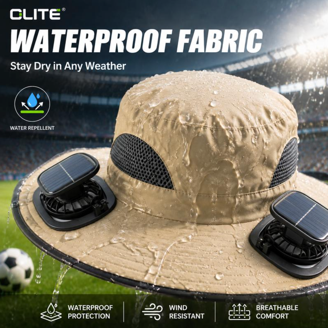 Nesalia Solar Cooling Hat With Fans